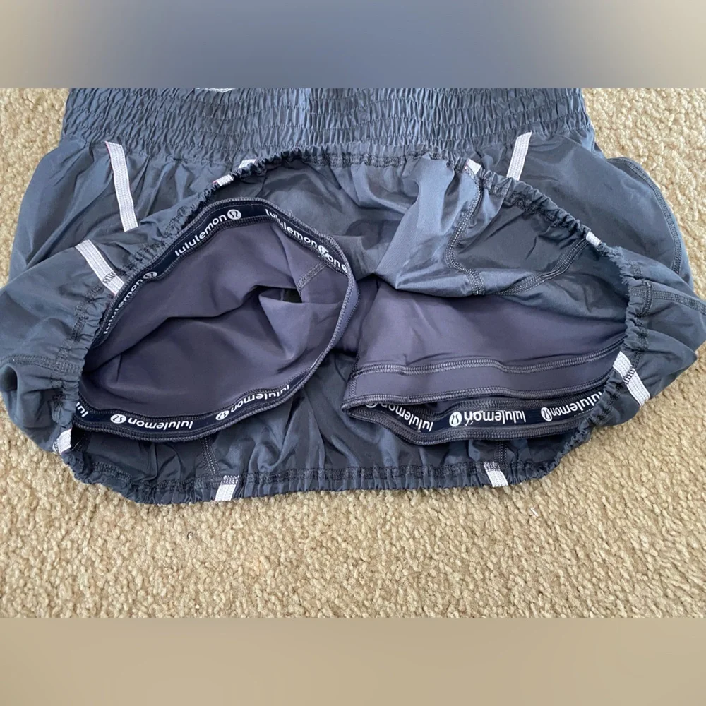 Lululemon Light Up Skirt Coal / Heathered Coal
